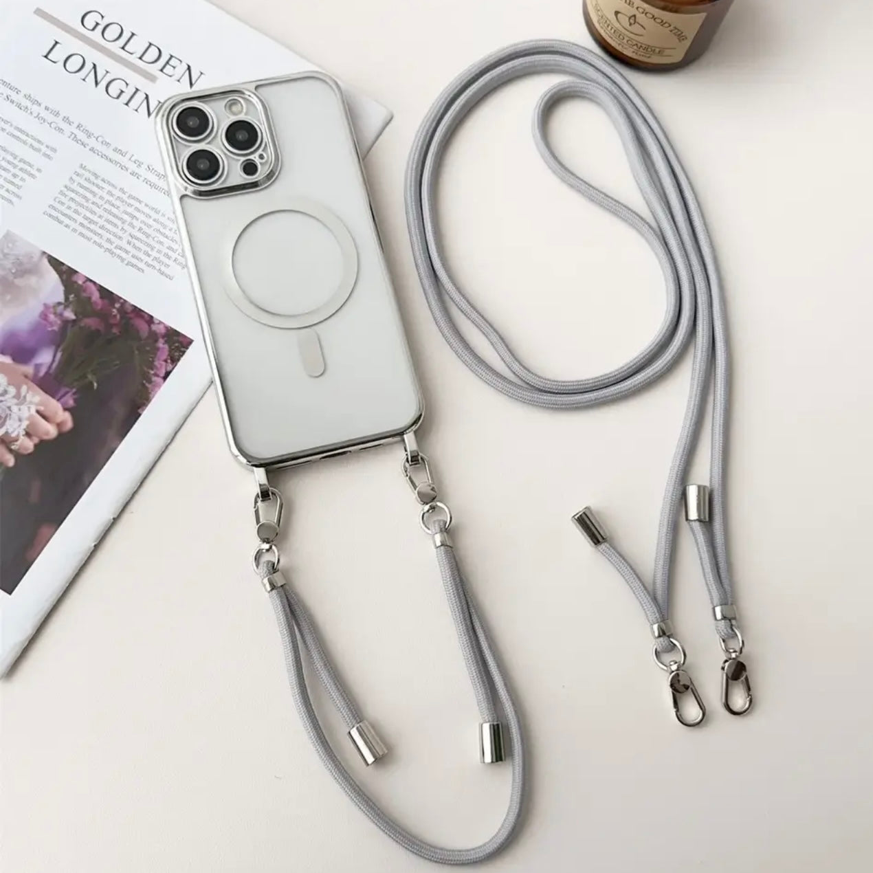 iPhone MagSafe Crossbody Case | "Saint"