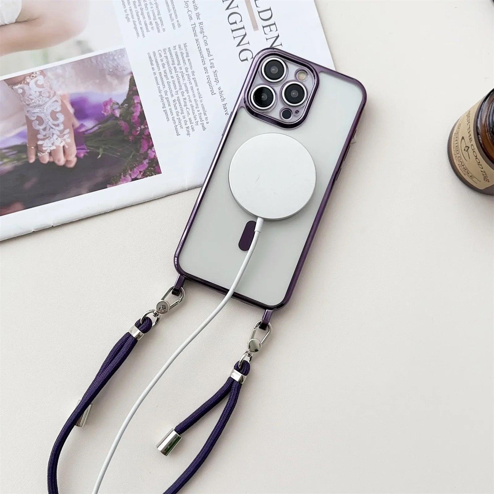 iPhone MagSafe Crossbody Case | "Saint"