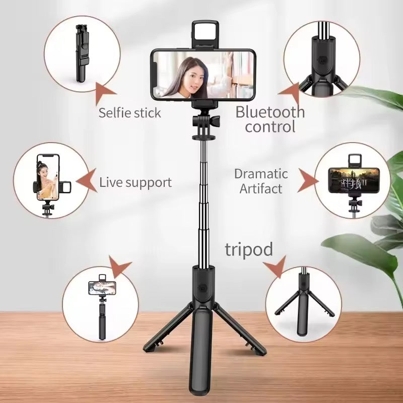Universal smartphone tripod