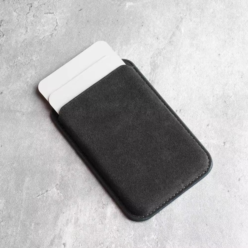 Magnetic Wallet | "Alcantara"