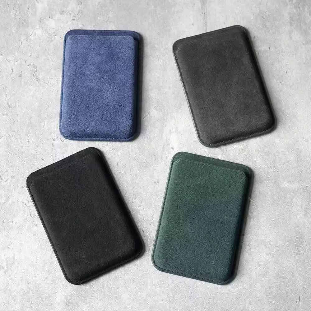 Magnetic Wallet | "Alcantara"