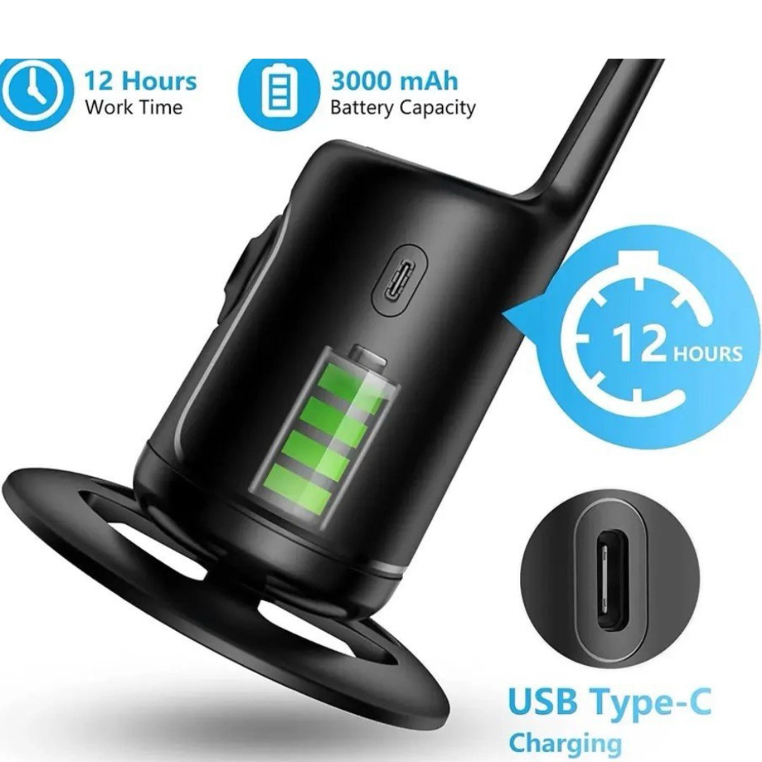 "EchoSmart" 360° tracking camera stick