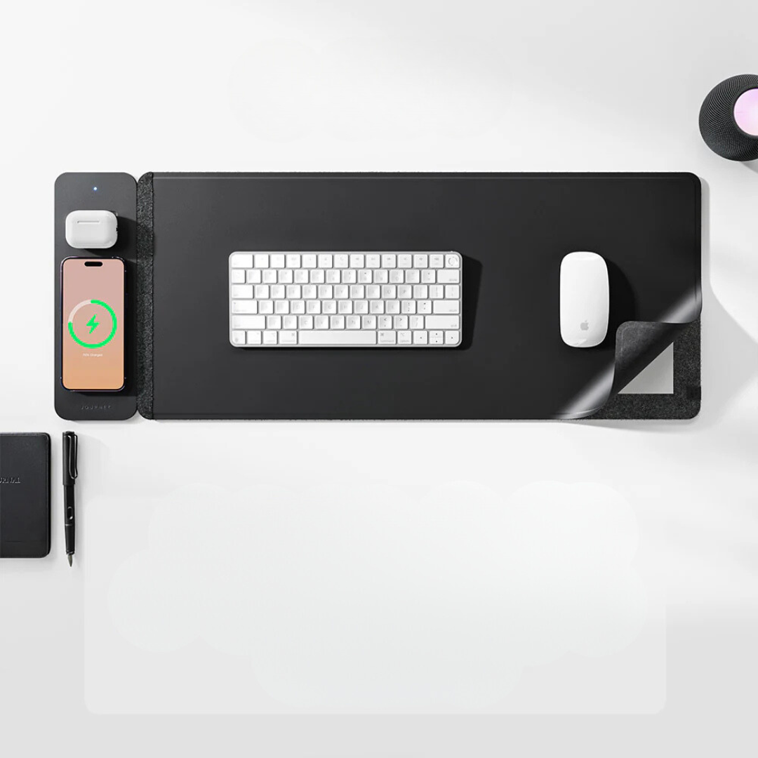 "EchoCharge" desk pad