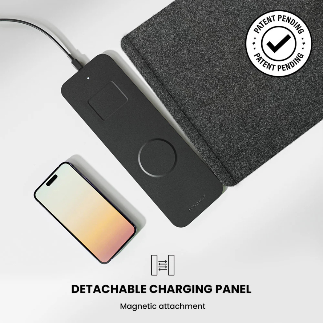 "EchoCharge" desk pad