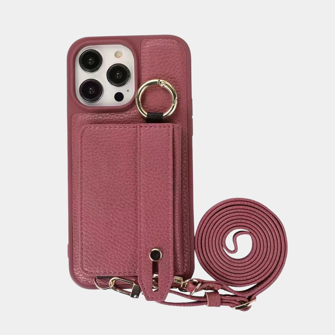 iPhone shoulder case | "Valentino"