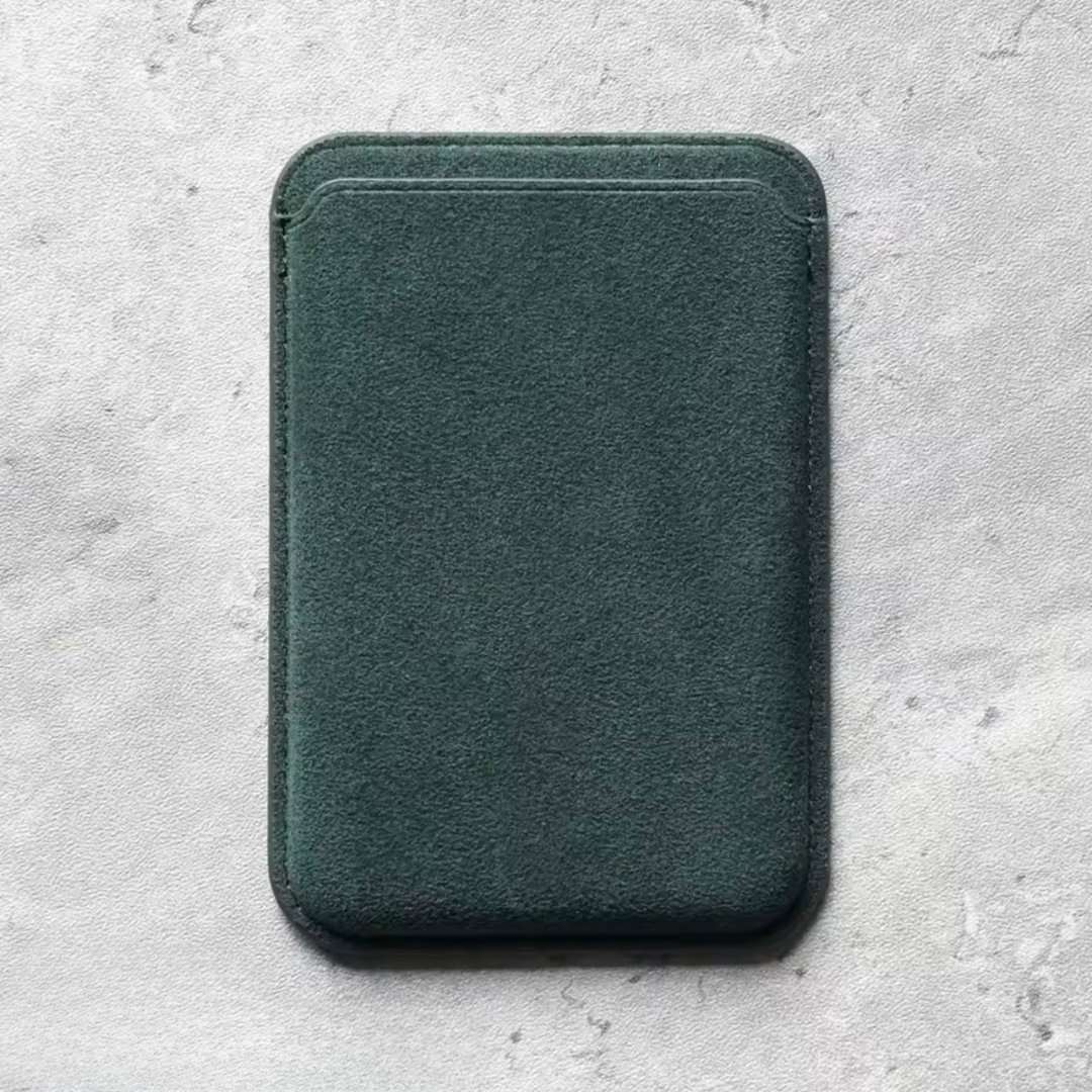 Magnetic Wallet | "Alcantara" 