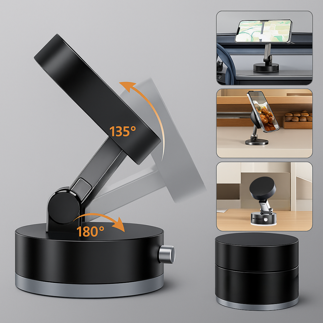 Magnetic 360° smartphone holder 