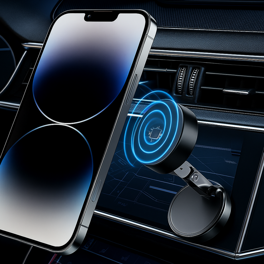 Magnetic 360° smartphone holder 