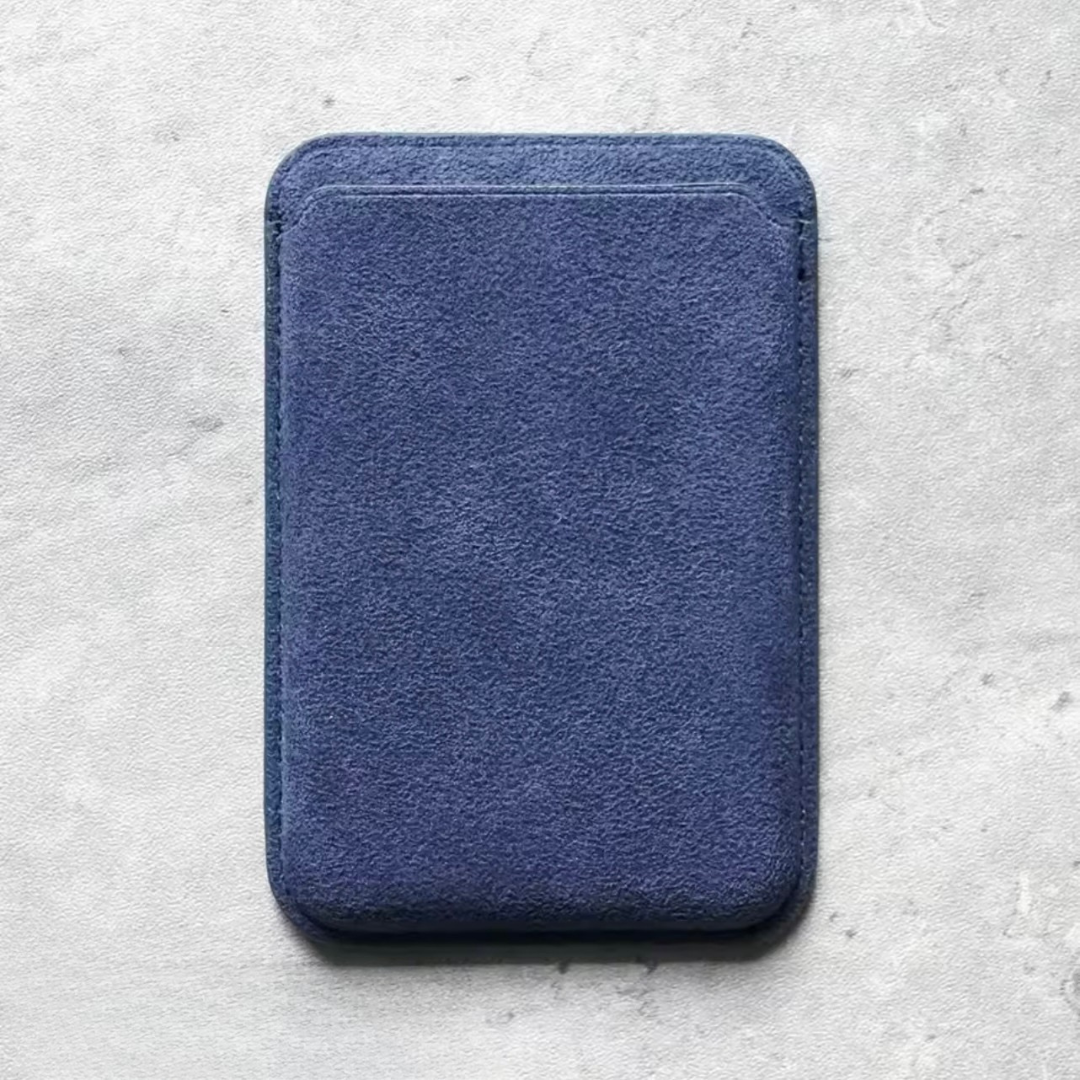 Magnetic Wallet | "Alcantara" 