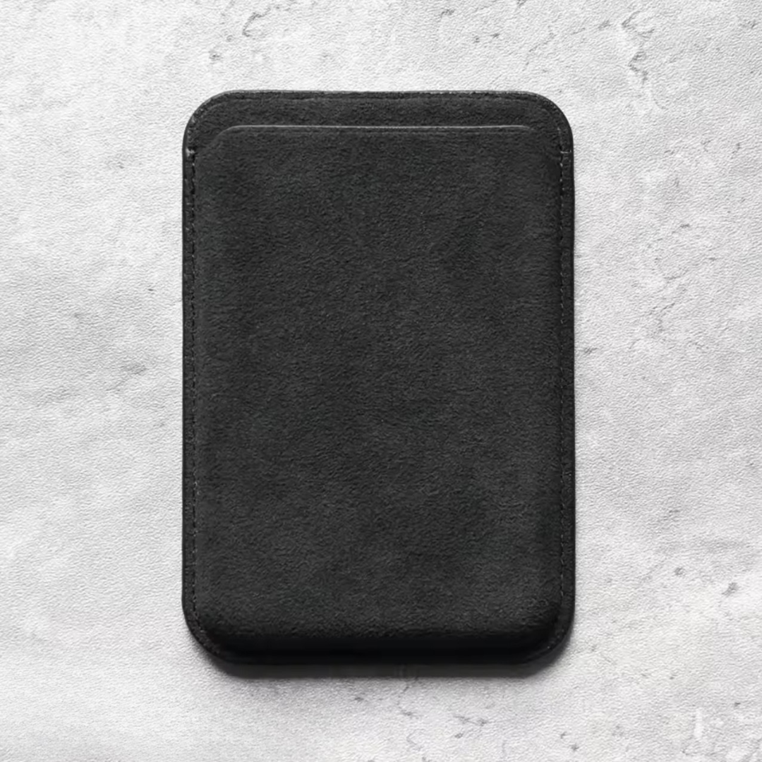 Magnetic Wallet | "Alcantara" 