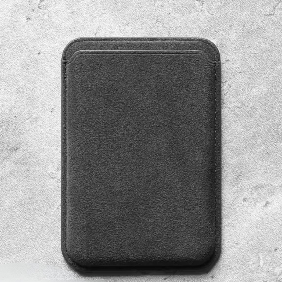 Magnetic Wallet | "Alcantara" 