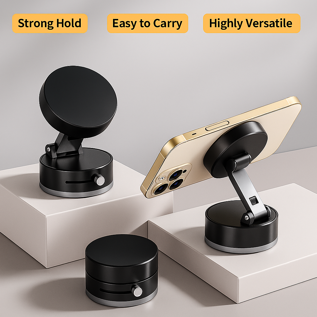 Magnetic 360° smartphone holder 