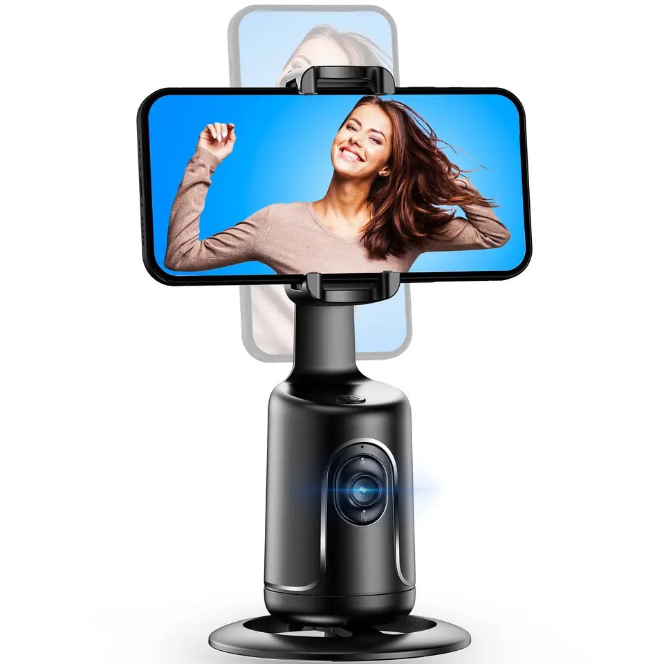 "EchoSmart" 360° tracking camera stick