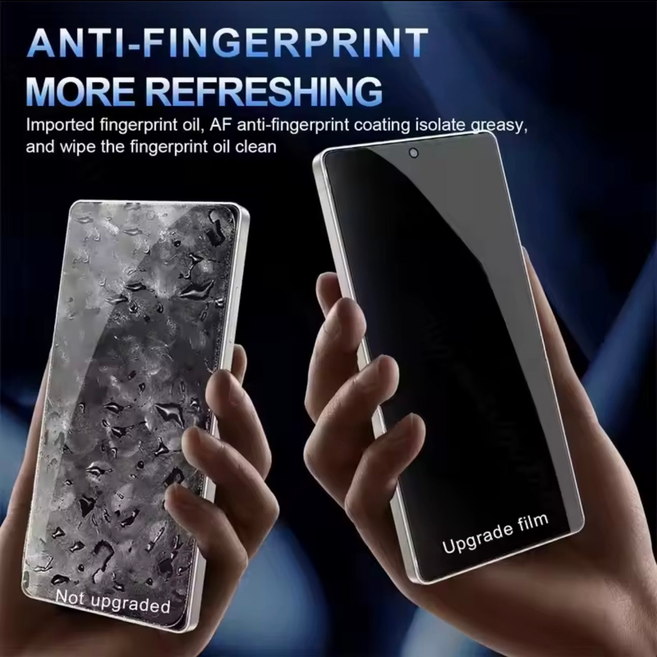 Samsung tempered glass with privacy screen